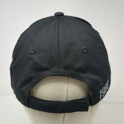 Mule Deer Foundation Baseball Cap Black One Size Strapback 1988 Deer Logo Hat
