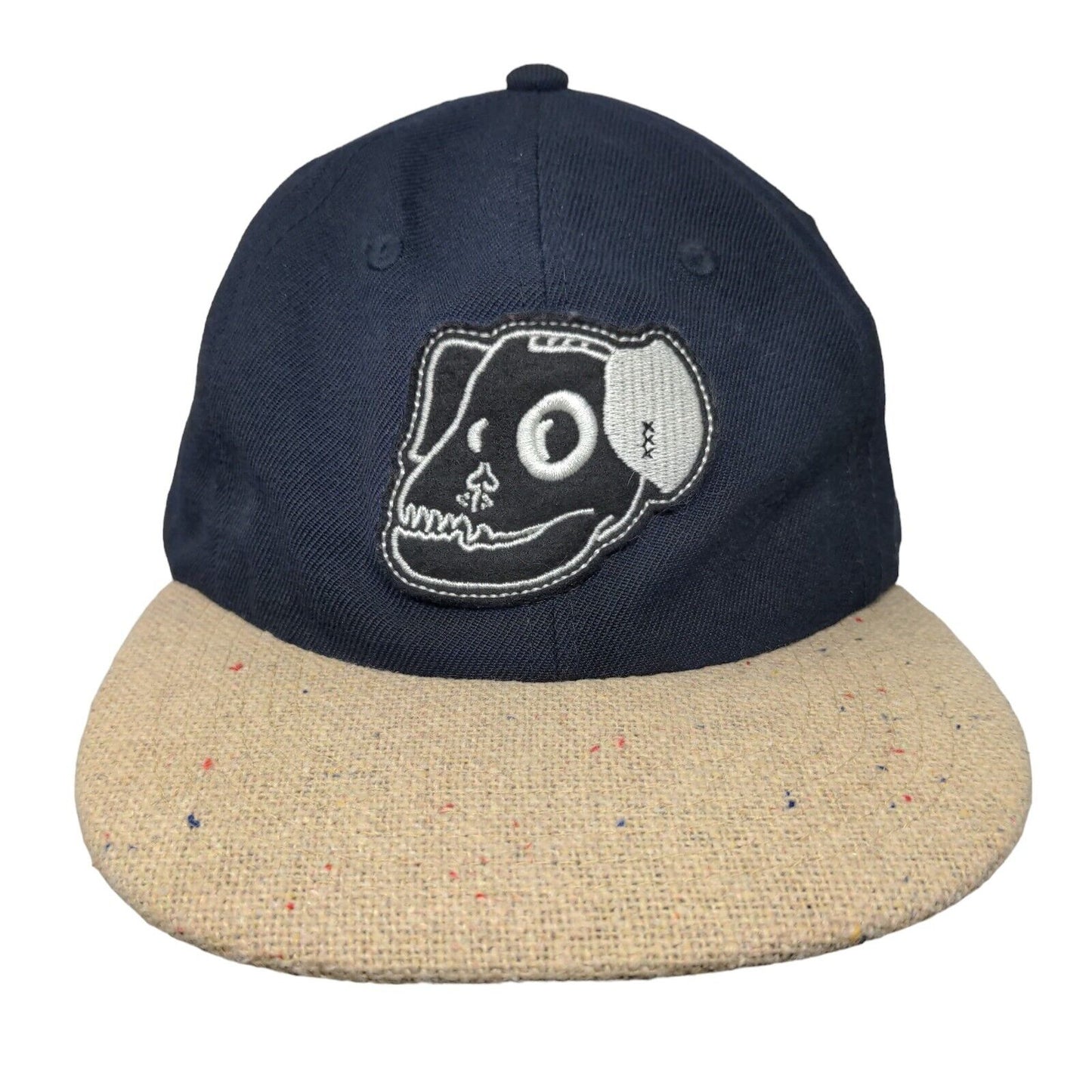 Skeleton Dog Slideback Hat Multicolor One Size Adjustable Embroidered 18015