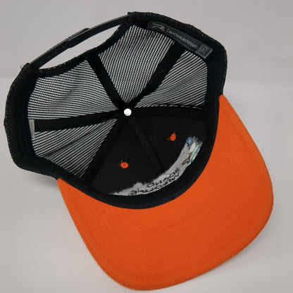 Idaho Wildlife Federation Snapback Trucker Hat Orange OS Adjustable Richardson