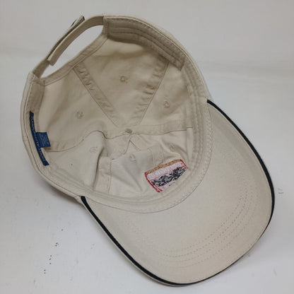 Port Authority Men's Strapback Hat Tan Embroidered Logo FC Pride