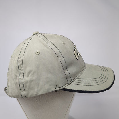 Chevrolet Slideback Hat Tanish-Green OSFA Adjustable Solid Embroidered