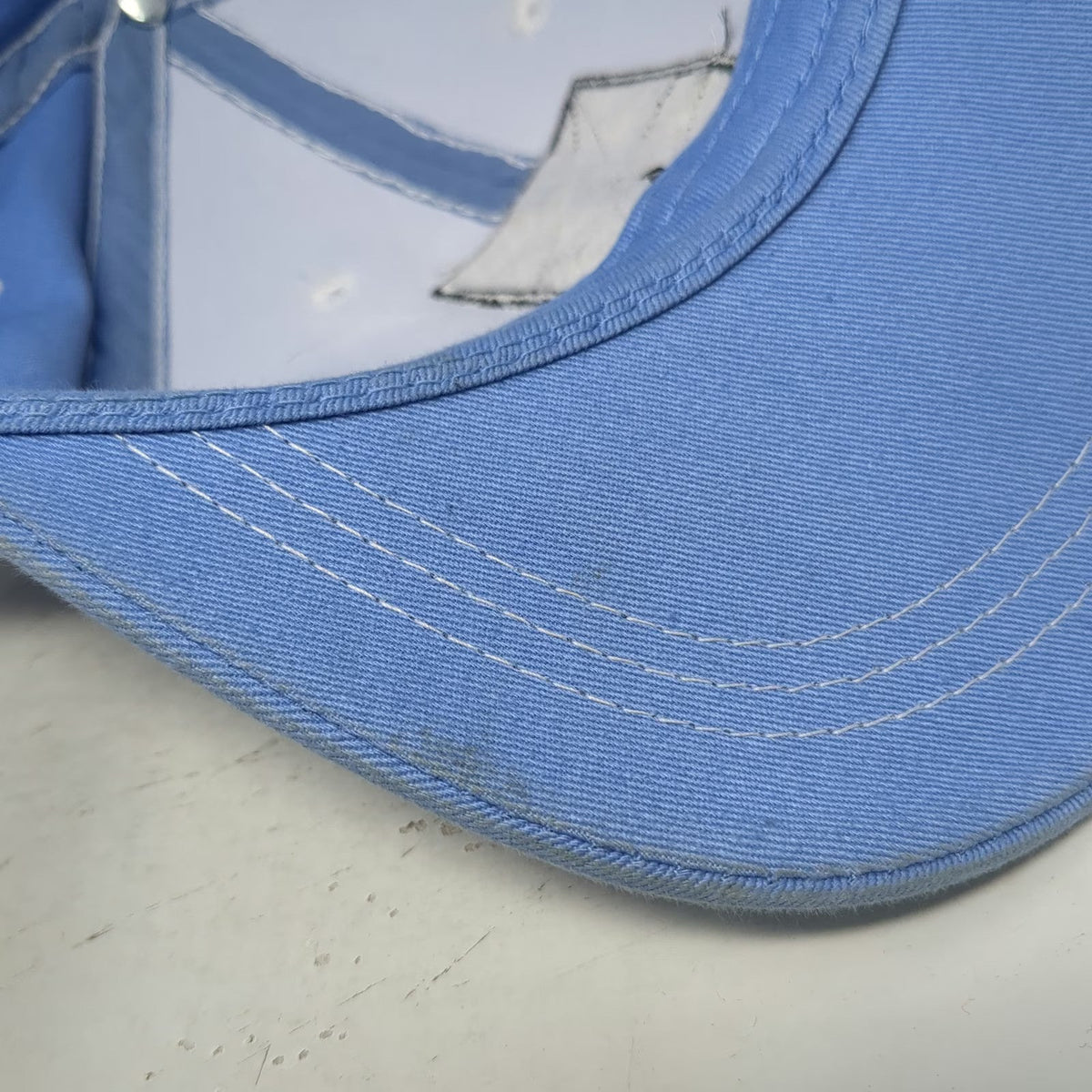 Yamaha Snapback Blue One Size Boats Shield Patch Contrast Stitch Cotton Hat