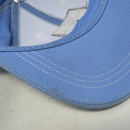 Yamaha Snapback Blue One Size Boats Shield Patch Contrast Stitch Cotton Hat