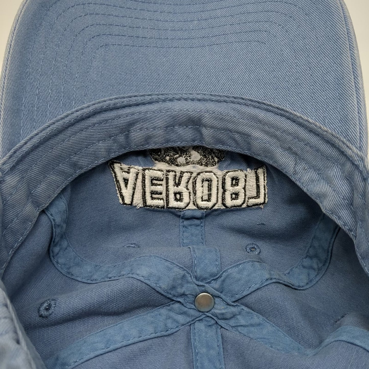 Aeropostale Baseball Cap Blue One Size Bear Graphic Slideback Embroidered Hat