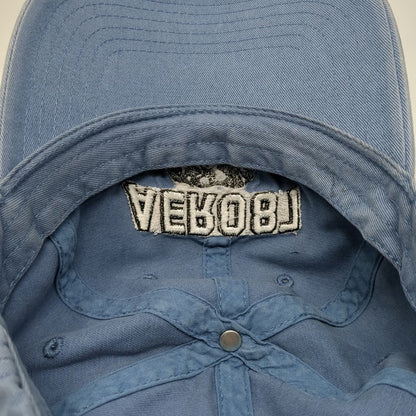 Aeropostale Baseball Cap Blue One Size Bear Graphic Slideback Embroidered Hat