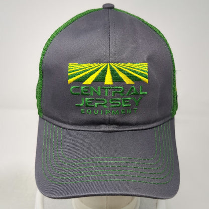 John Deere Trucker Hat Gray Green One Size Central Jersey Equipment Snapback