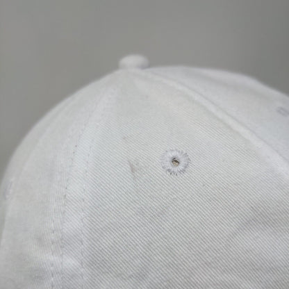Tampa Bay Rays Snapback Hat White Embroidered Logo Adjustable Cotton MLB