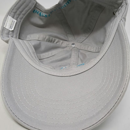 Island Oasis Baseball Cap Gray One Size Slideback Frozen Beverages Graphic Hat