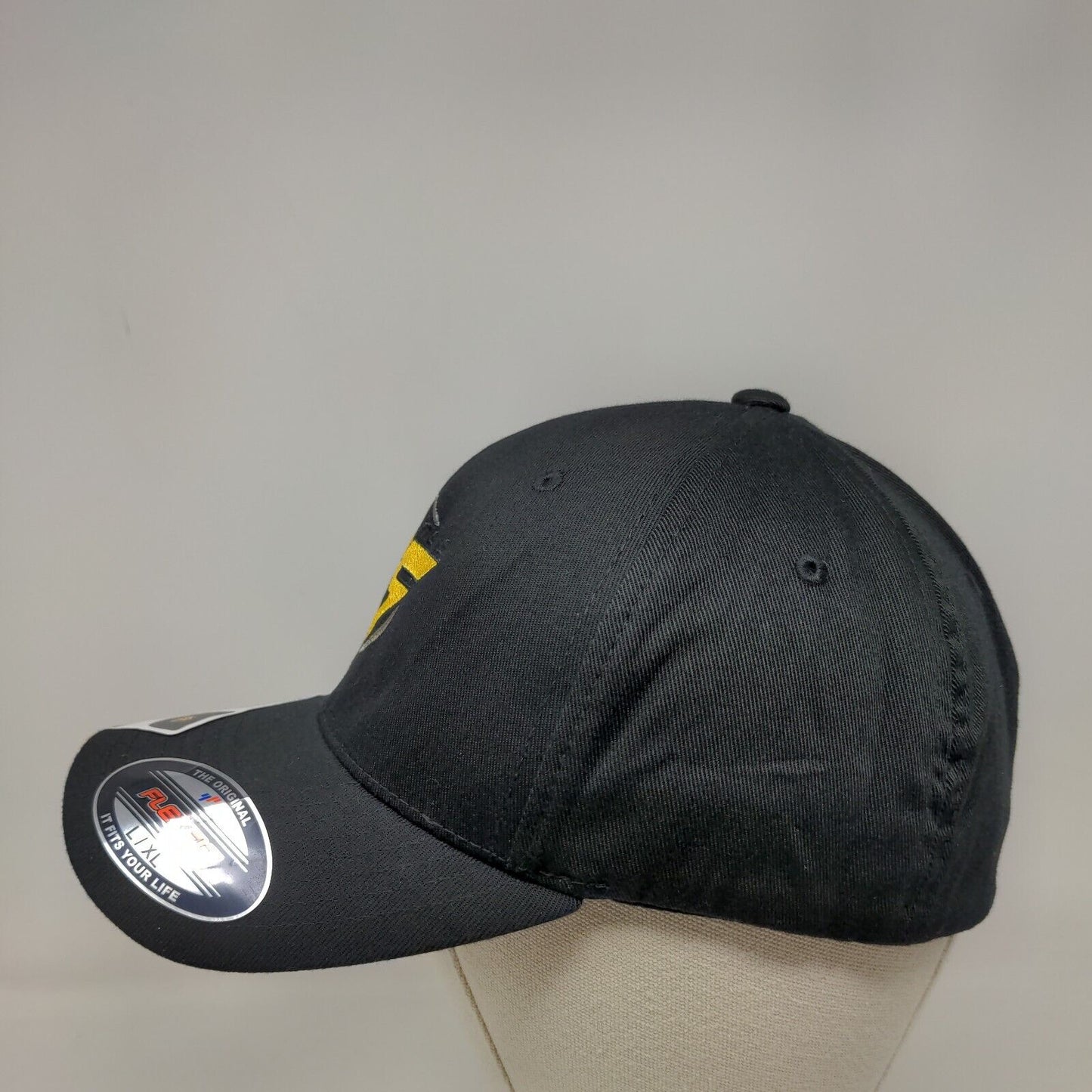 Tint Solutions Fitted Hat Black Large-XL Embroidered Flexfit Yupoong