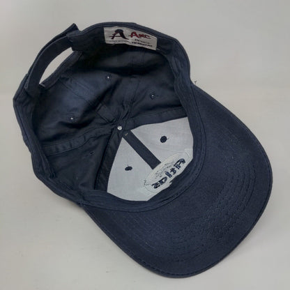 Hooked On Atlas Lighting Products Strapback Hat Blue One Size Embroidered