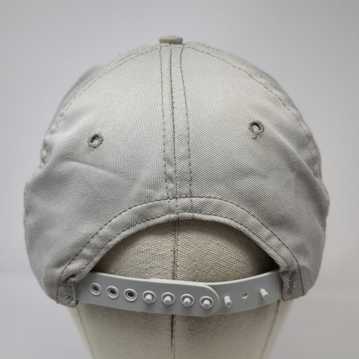 5 Panel Gray Hat One Size XL Transportation Trucking Rope Snapback Made in USA