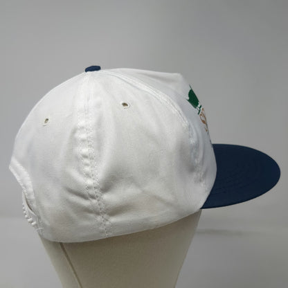 OWNCO Georgia-Pacific Hardwoods 5 Panel White Blue Vintage Snapback Hat Trees