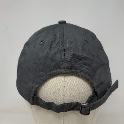 Cabela's Club Slideback Hat Gray OSFM Embroidered Adjustable Vented Holes