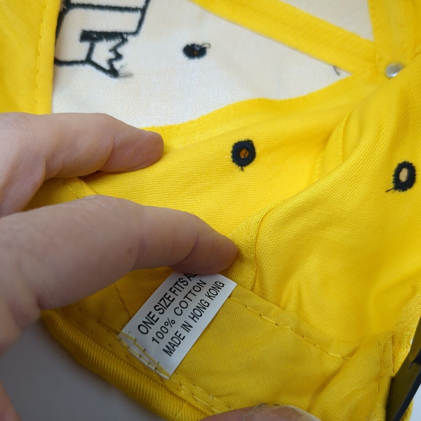 Jeg's High Performance Snapback Hat Yellow OSFA Embroidered Colorblock