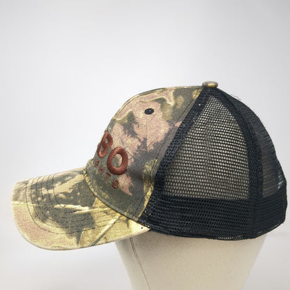 NEBO FLASHLIGHTS Green Camo One Size Trucker Hat Mesh Snapback Adjustable Cap