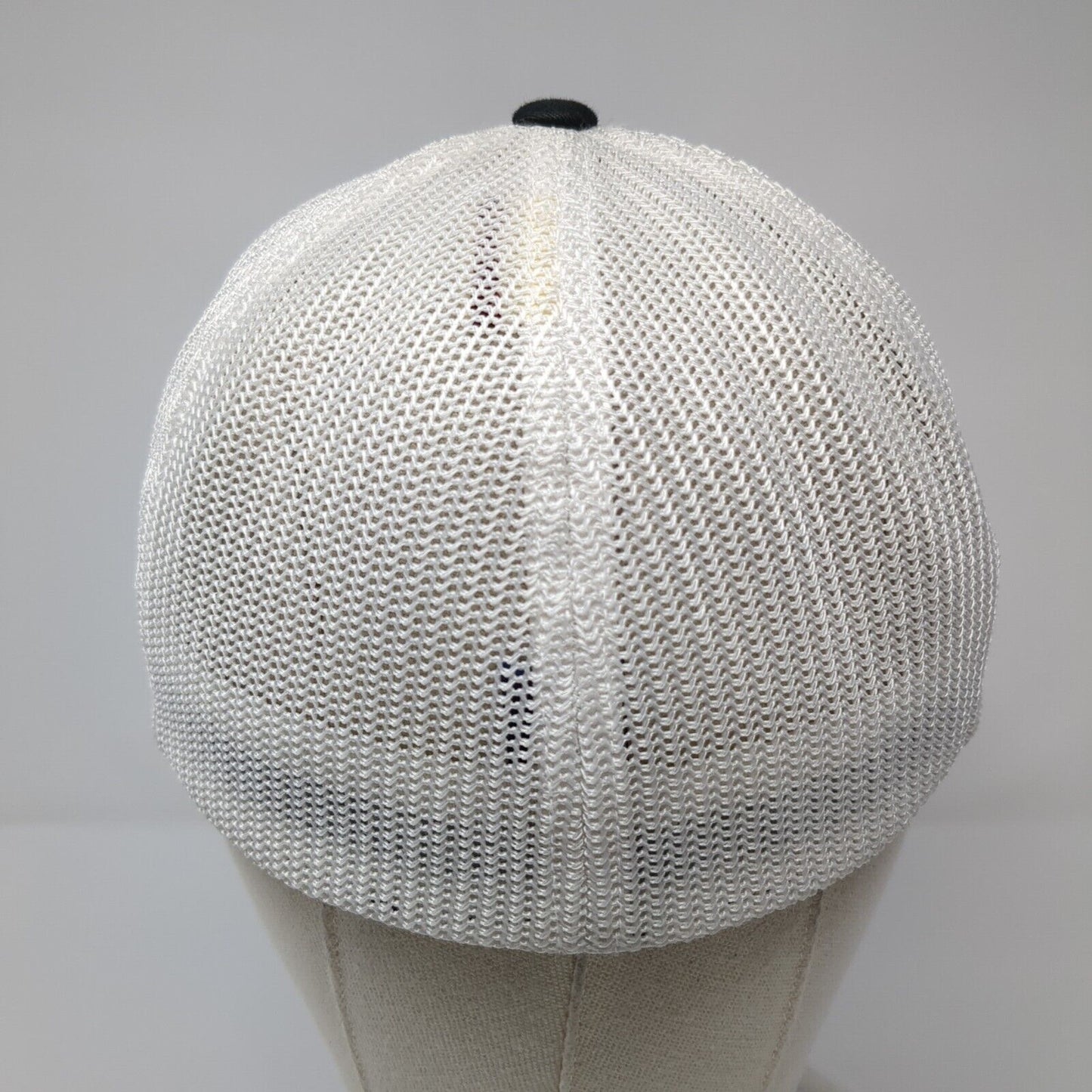 Idaho Fitness Factory Fitted Mesh Back Trucker Hat Black L/XL Flexfit