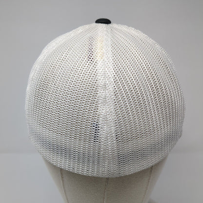 Idaho Fitness Factory Fitted Mesh Back Trucker Hat Black L/XL Flexfit