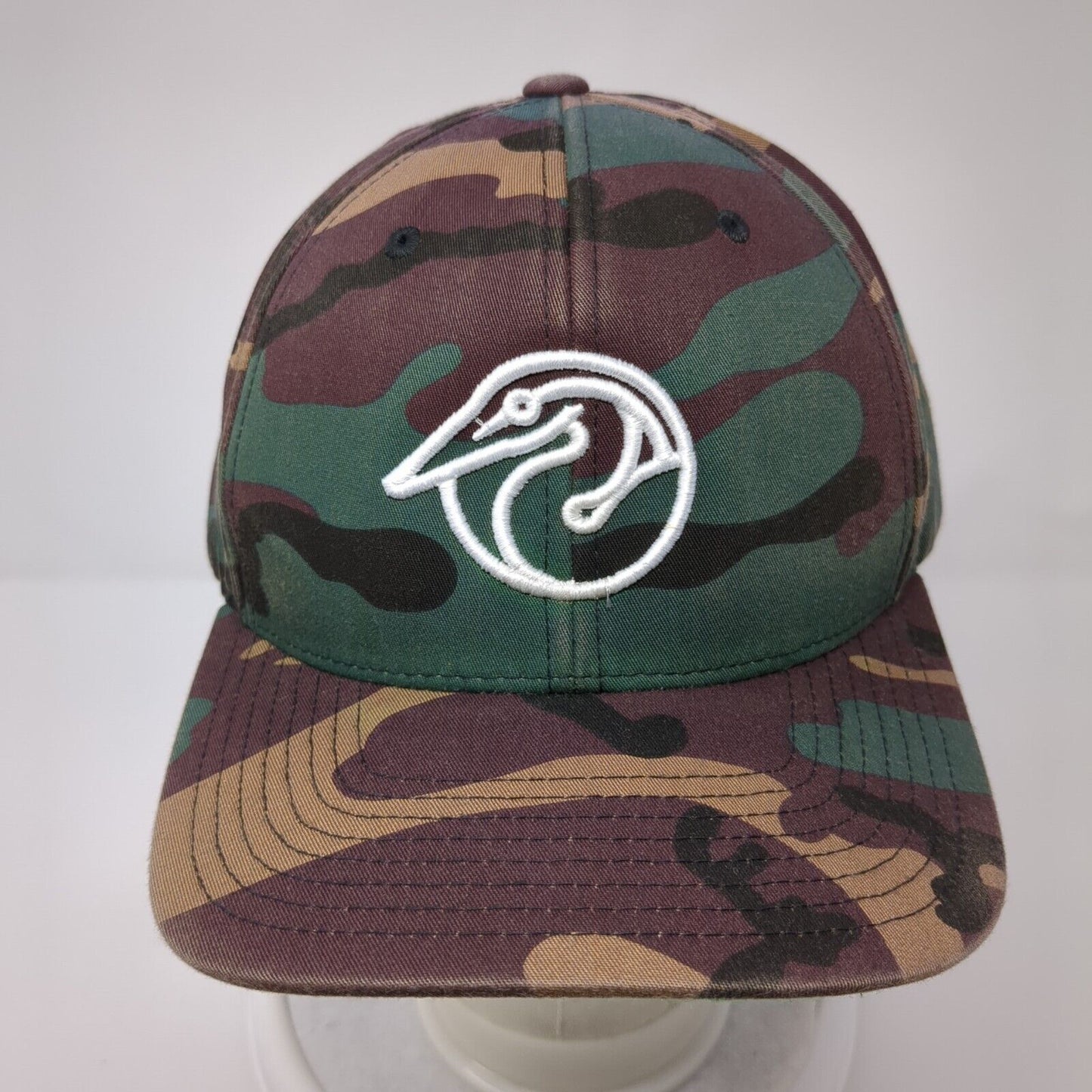 Fremont Snapback Hat Camouflage One Size Adjustable Embroidered Classics Yupoong
