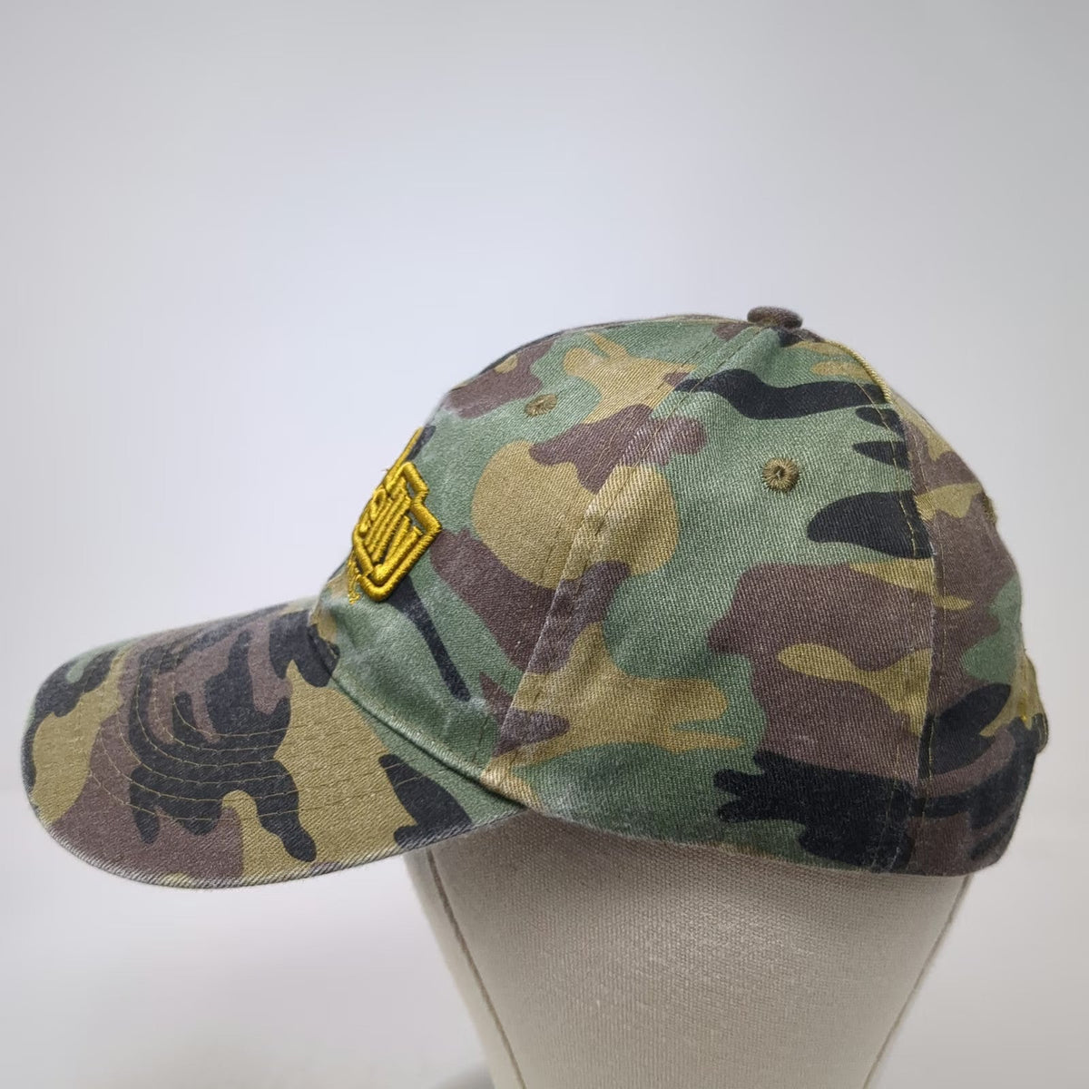 O'Reilly Auto Parts Baseball Cap Green Brown Black One Size Camo Strapback Hat