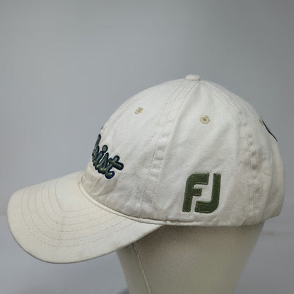 Titleist Baseball Cap Beige One Size FootJoy FJ Adjustable Cotton Green Blue hat