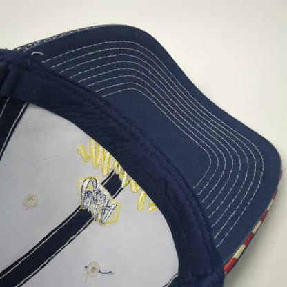 Outdoor Cap Blue One Size Baseball Cap C&K Metals Contrast Stitching USA Hat