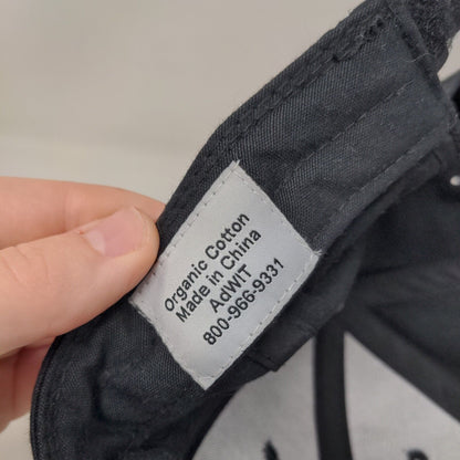 Whole Foods Market Strapback Hat Black One Size Adjustable 6 Panel