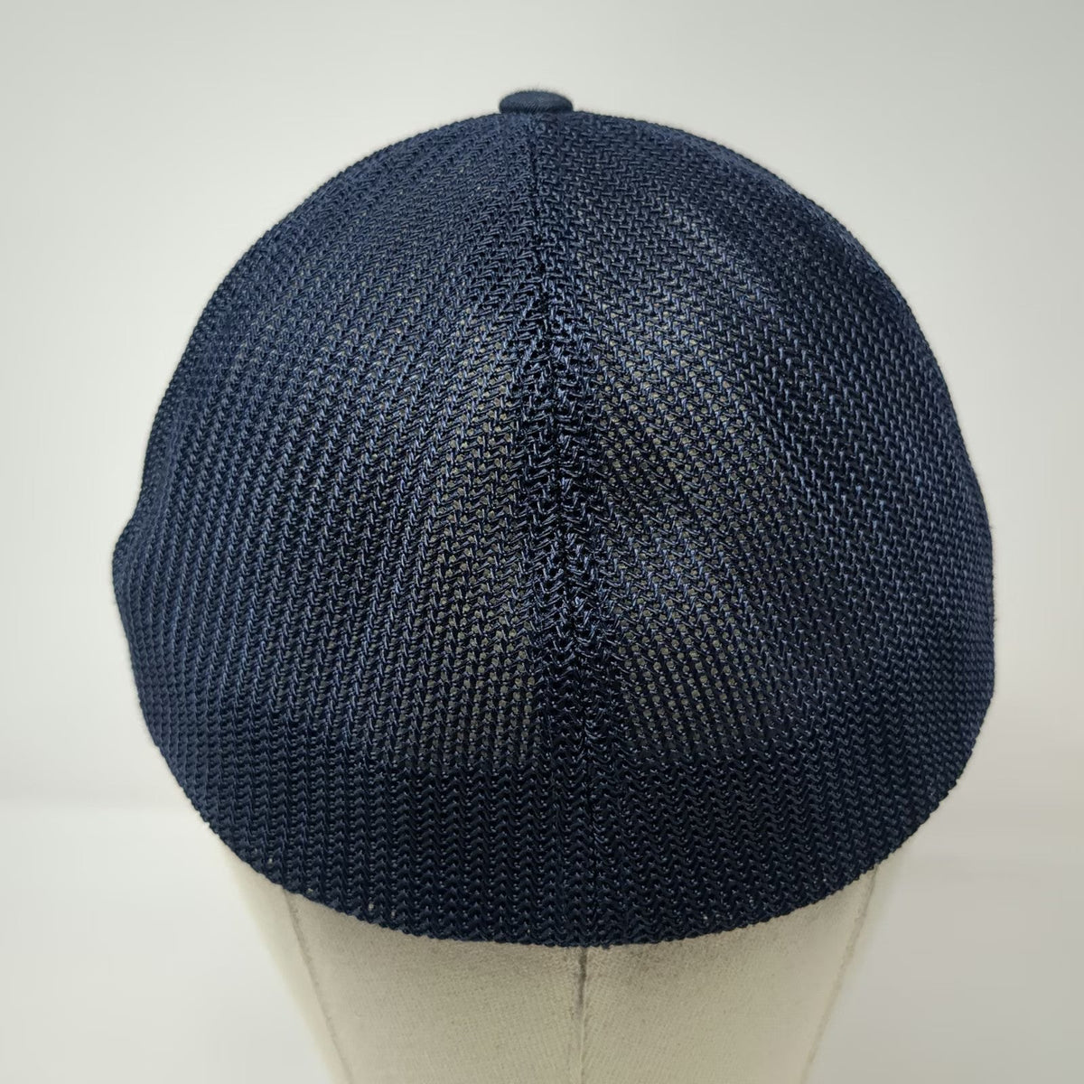 Richardson Baseball Cap Blue XL Mesh Back Stretch Fit Beacon Lighthouse Logo Hat
