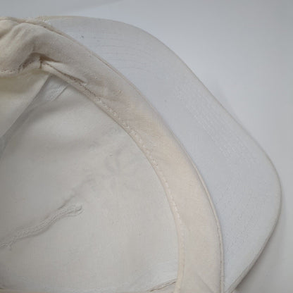 Trunk Bay Snapback Rope Hat White One Size Adjustable Solid Outdoor