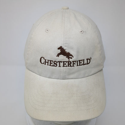 Chesterfield Slideback Hat Tan One Size Adjustable Embroidered KC Caps