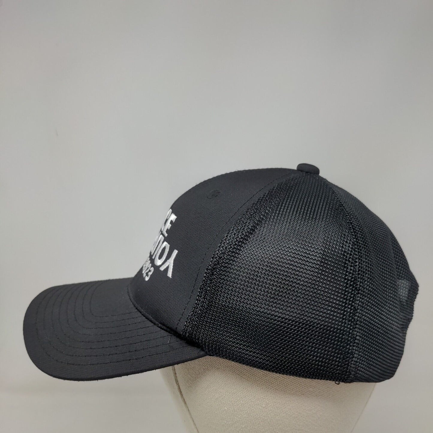 Face Yourself Barry's 2023 Snapback Mesh Back Trucker Hat Black Adult