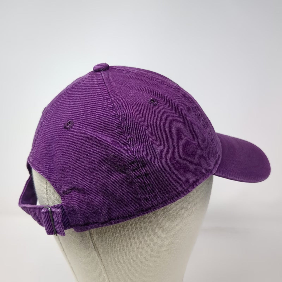 Nike Baseball Cap Purple One Size Hat Slideback Heritage86 Cotton Swoosh Logo