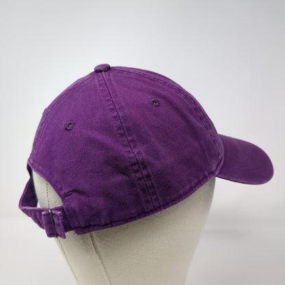 Nike Baseball Cap Purple One Size Hat Slideback Heritage86 Cotton Swoosh Logo