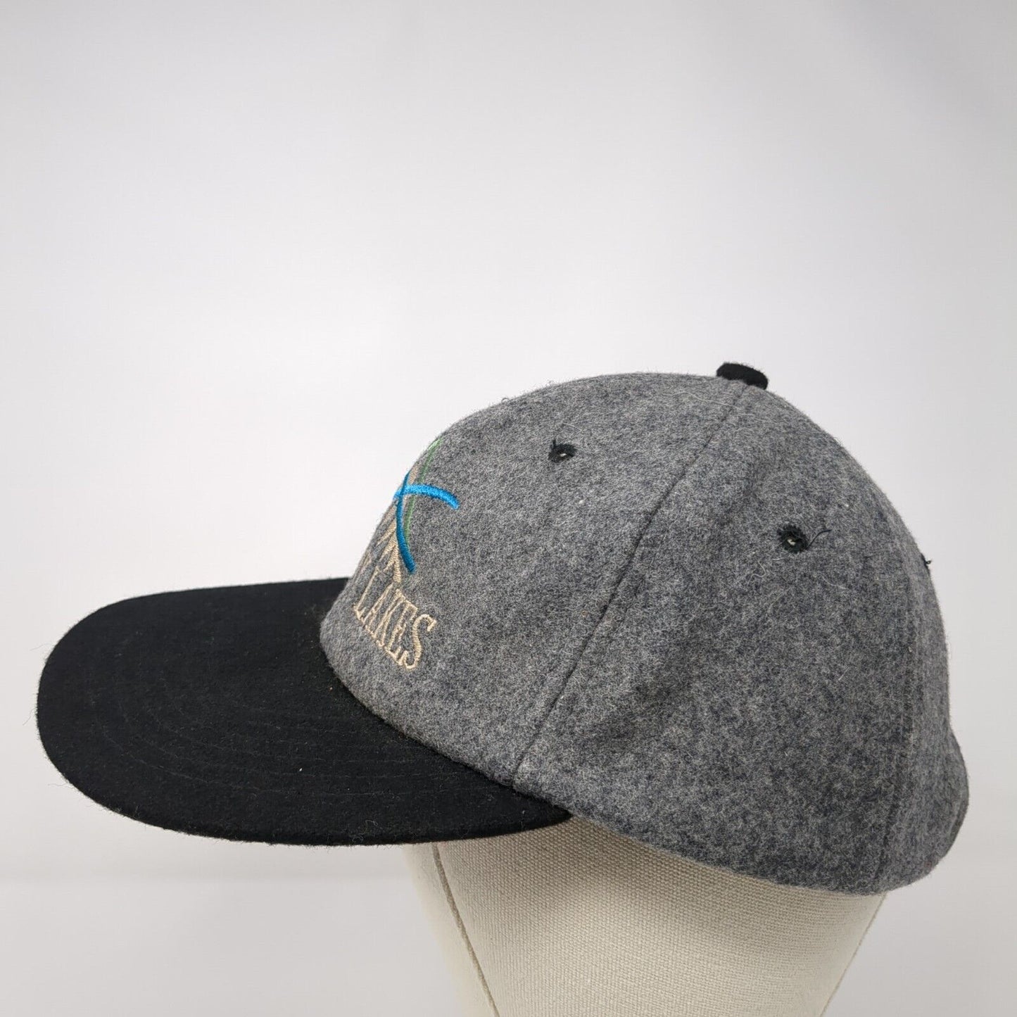 Anthony Lakes Strapback Hat Gray One Size Adjustable Embroidered 6 Panel CSI