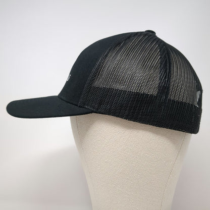 Yupoong Trucker Hat Black One Size Snapback Volans Tequila Flying Fish Graphic