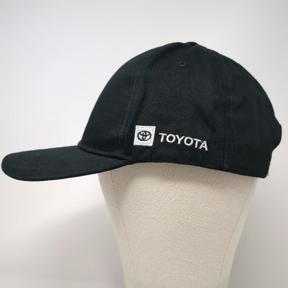 BWM Global Toyota Idaho Eagle Snapback Hat Black One Size Striped Undervisor