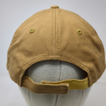 Kenworth Baseball Cap Brown One Size Strapback Cotton Patch Trucking Logo Hat