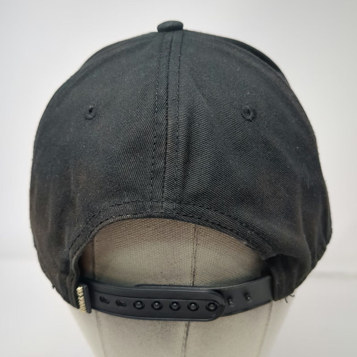 Troll Co. 5 Panel Black Hat One Size Dirty Hands Clean Money Snapback Rope Crown