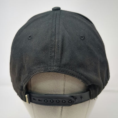 Troll Co. 5 Panel Black Hat One Size Dirty Hands Clean Money Snapback Rope Crown