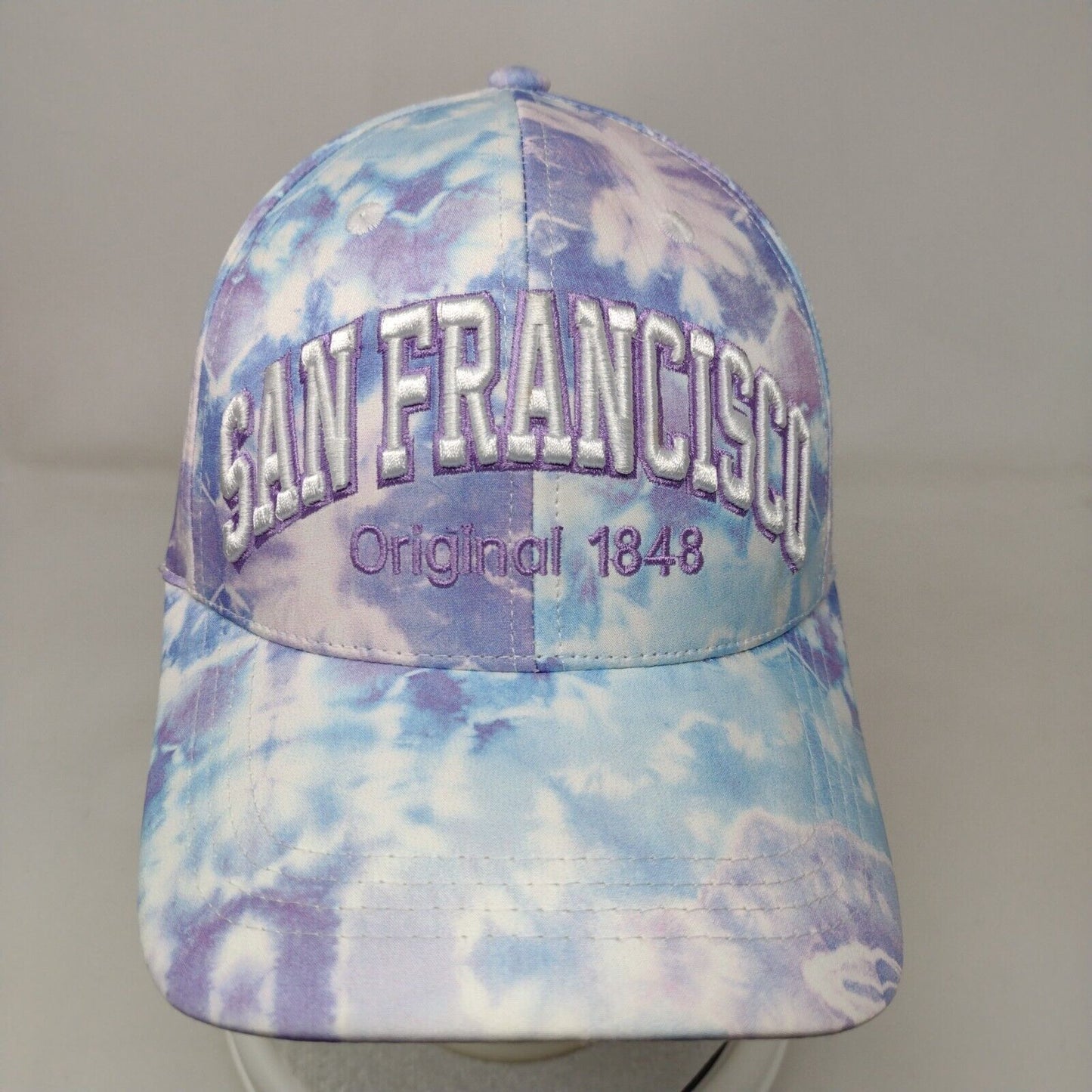 San Francisco Strapback Hat Multicolor One Size Tie Dye Robin Ruth