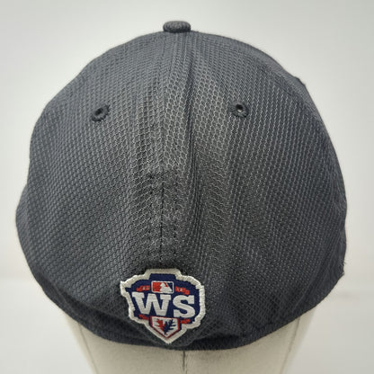 MLB New Era 2012 World Series Fall Classic 39THIRTY Gray Baseball Cap Hat M Logo