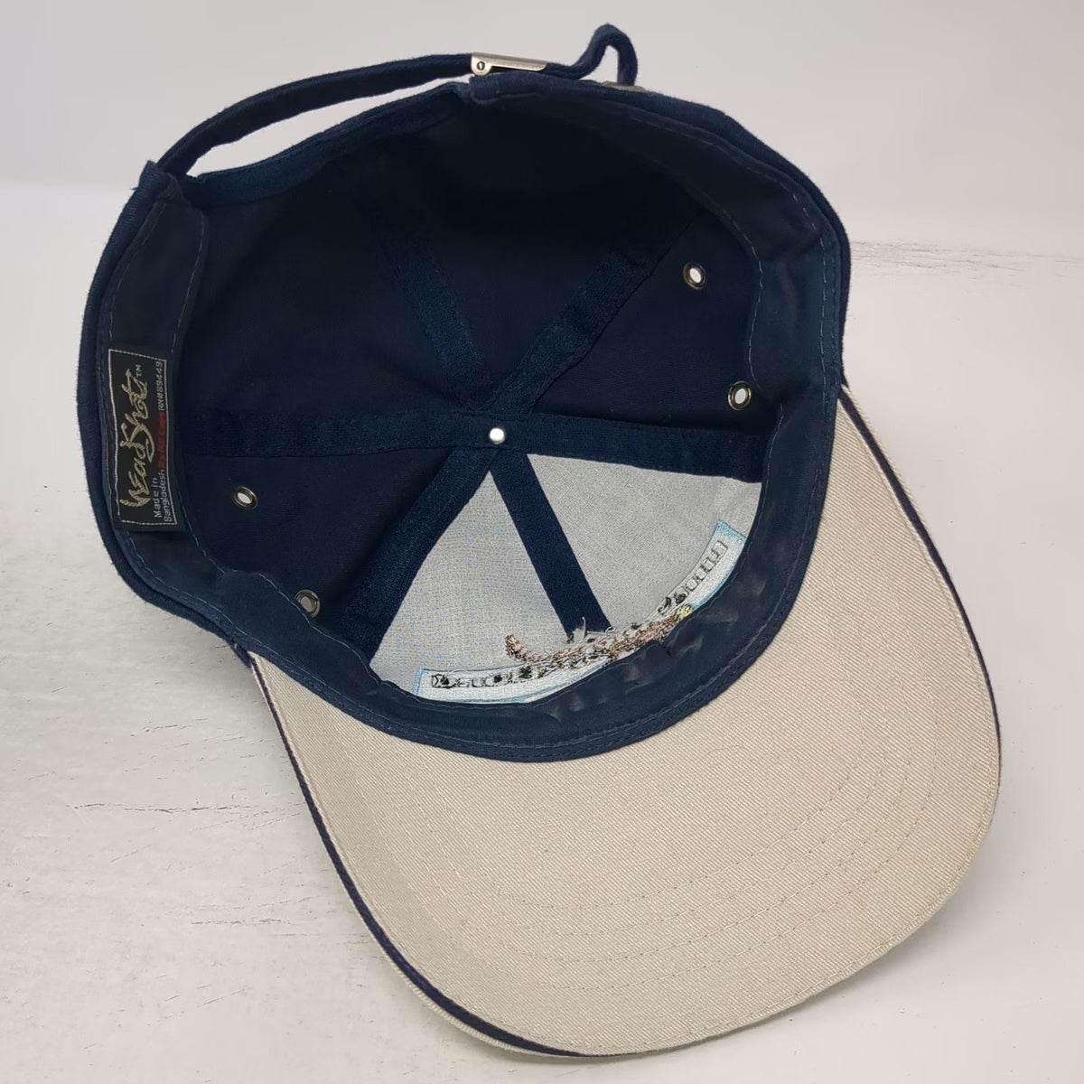 HeadShot Baseball Cap Blue OS Little River Band 2001 Tour Platypus Hat Vintage