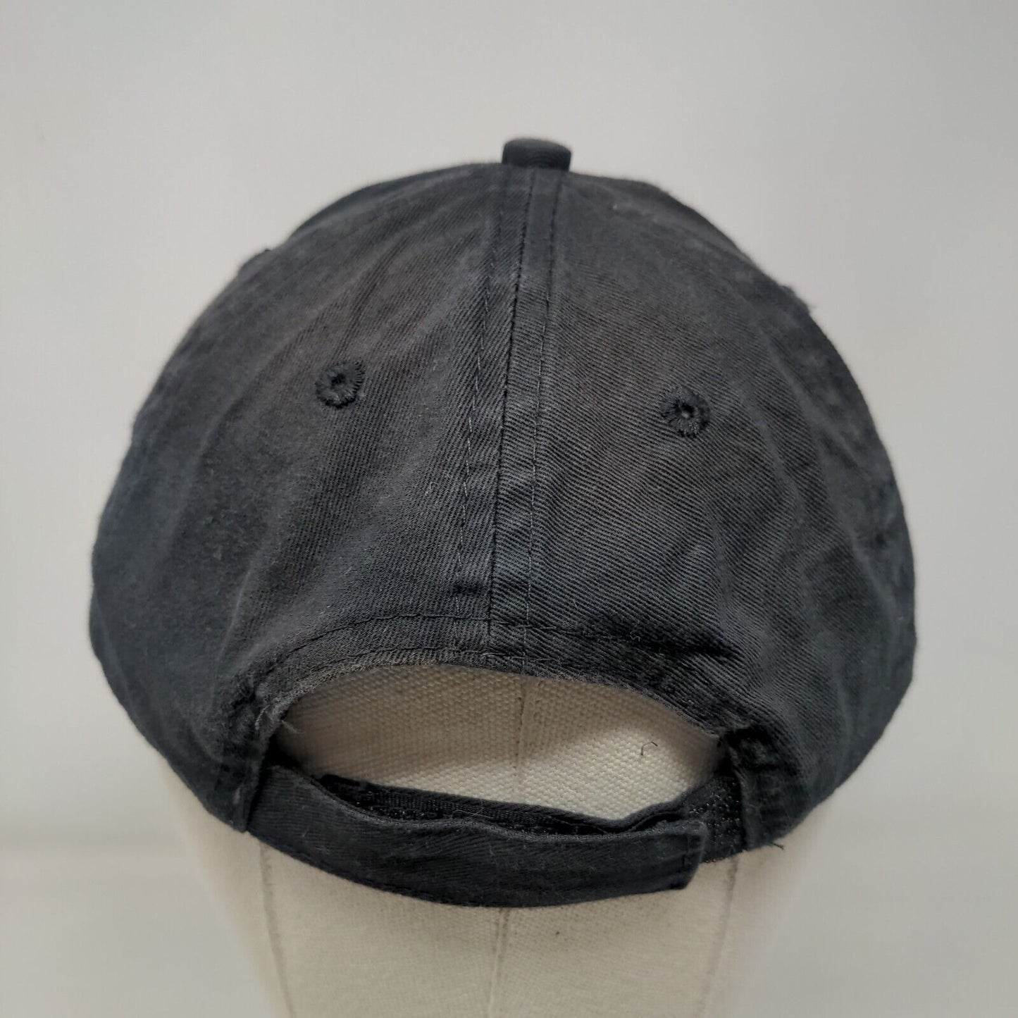 Robb & Stucky Furniture Interiors Strapback Hat Black One Size Embroidered
