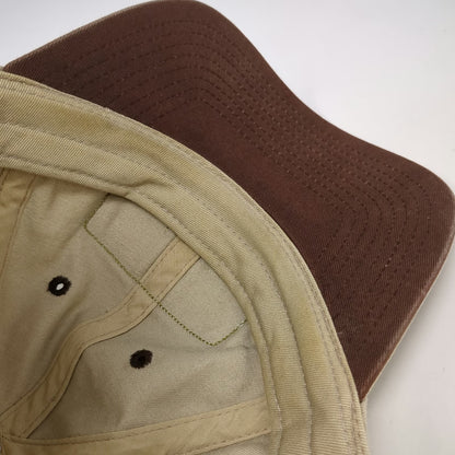 Cabela's Baseball Cap Beige Brown One Size 1961 Outdoor Gear Slideback Logo Hat