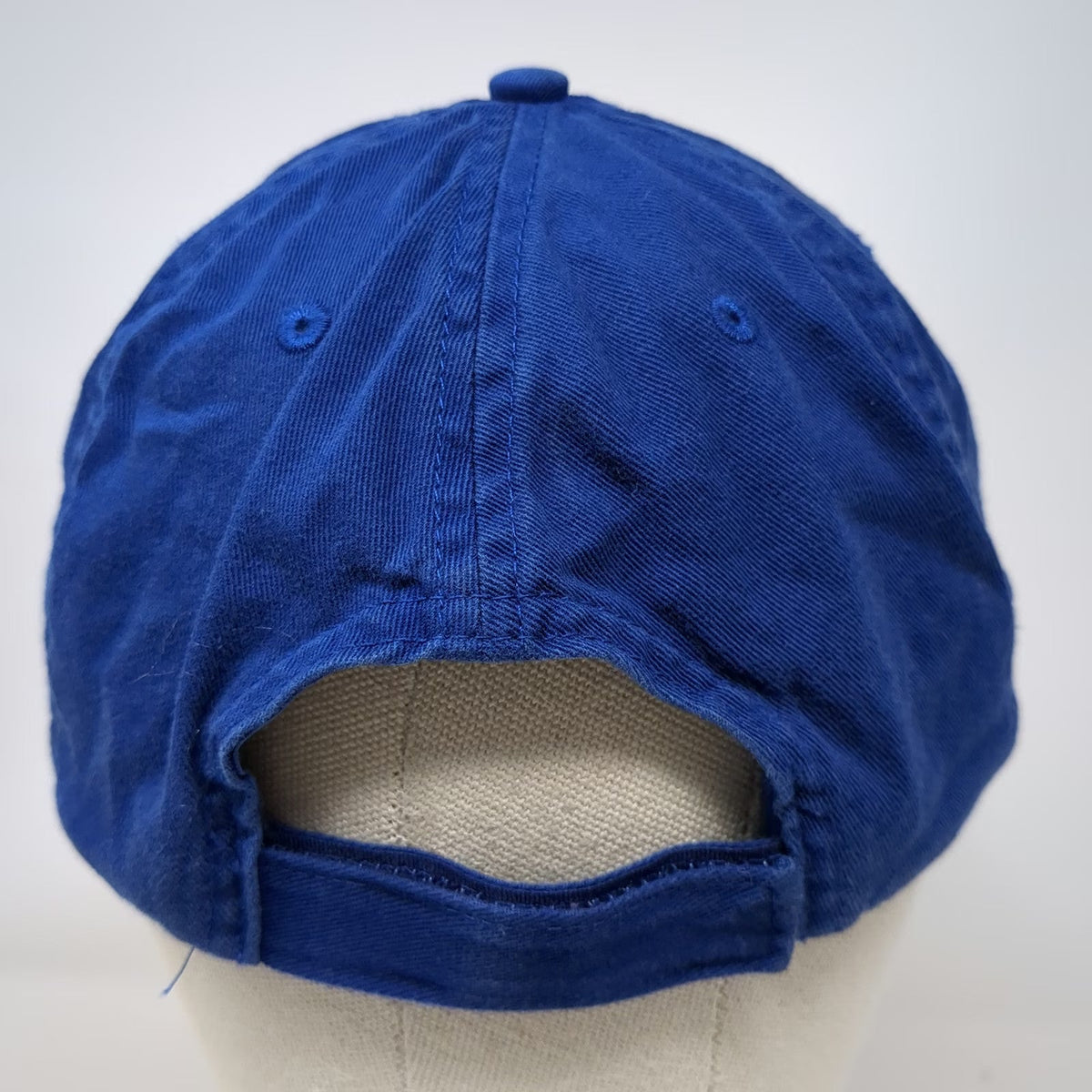 Disney Baseball Cap Blue One Size Monsters University Distressed Strapback Hat