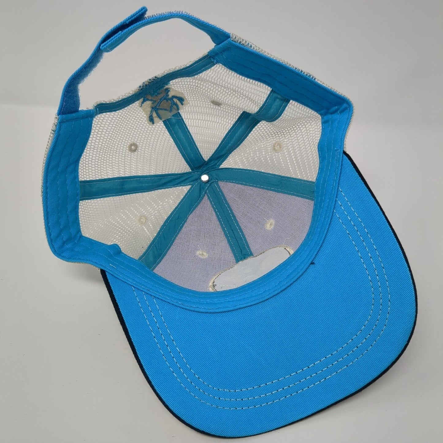 MDF Mule Deer Foundation 1988 Strapback Hat Blue One Size Adjustable Mesh Back