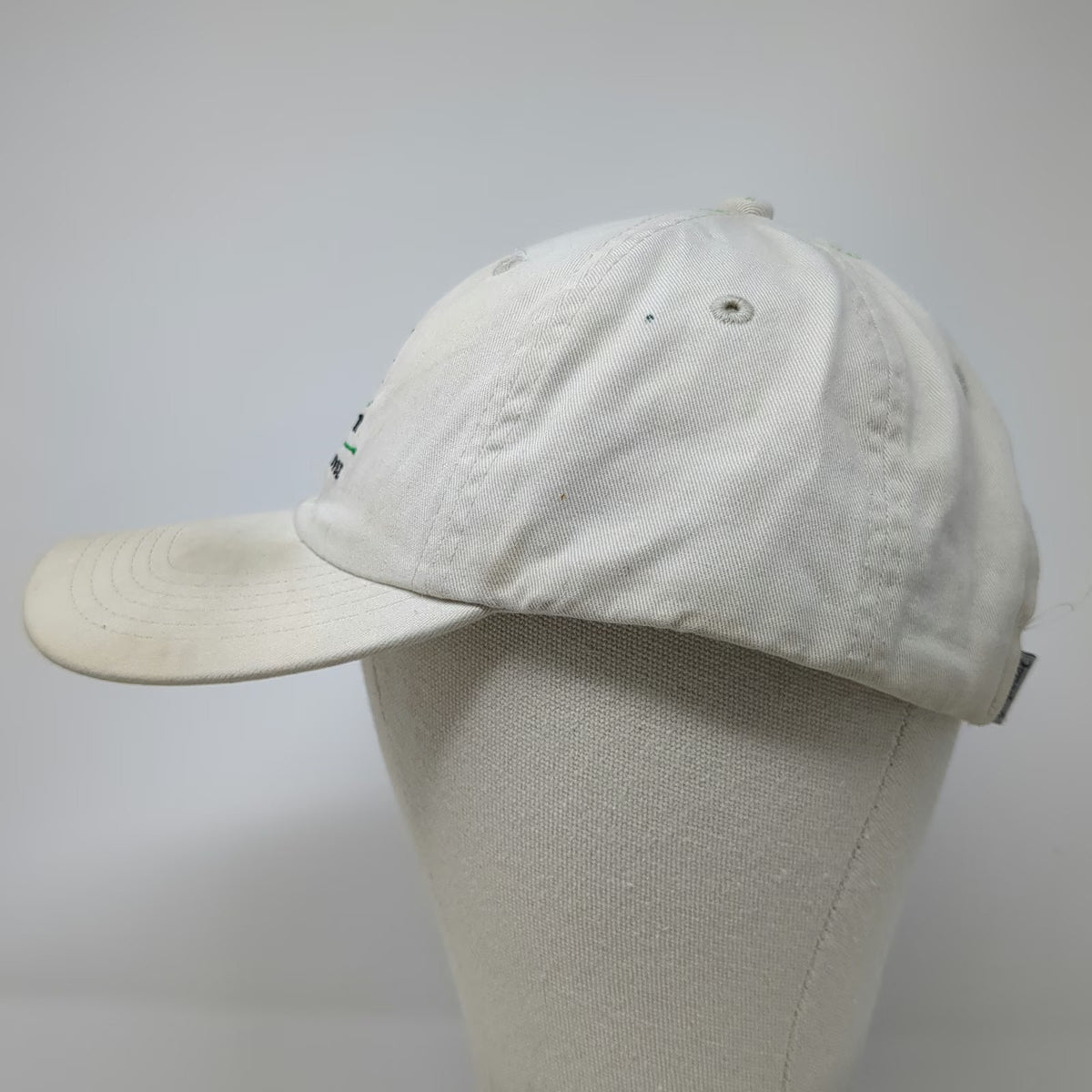 Imperial Baseball Cap Beige One Size Cotton Strapback Vassar Golf Course Hat