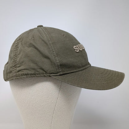 Overland Subaru Green Baseball Cap One Size Ripstop 1958 Patch Strapback Hat