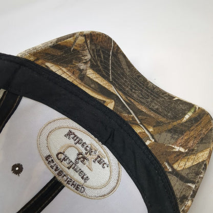 RealTree Chalmers Kubeck 1950 Baseball Cap Brown One Size Camo Strapback Hat