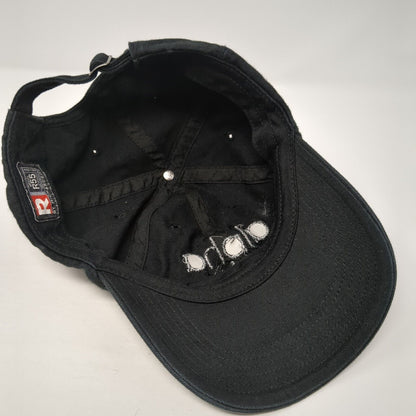 Alpha Phi Slideback Hat Black One Size Adjustable Embroidered R55 Richardson