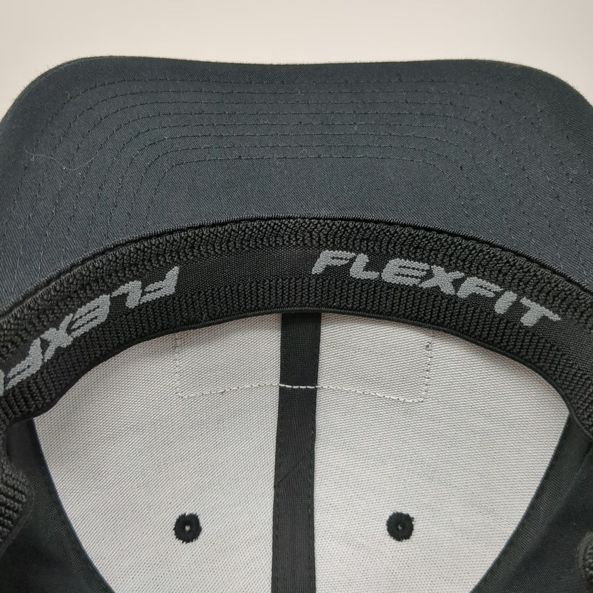 MTN OPS Baseball Cap Black M Flexfit Gray Patch Stretch Fit Performance Gear Hat
